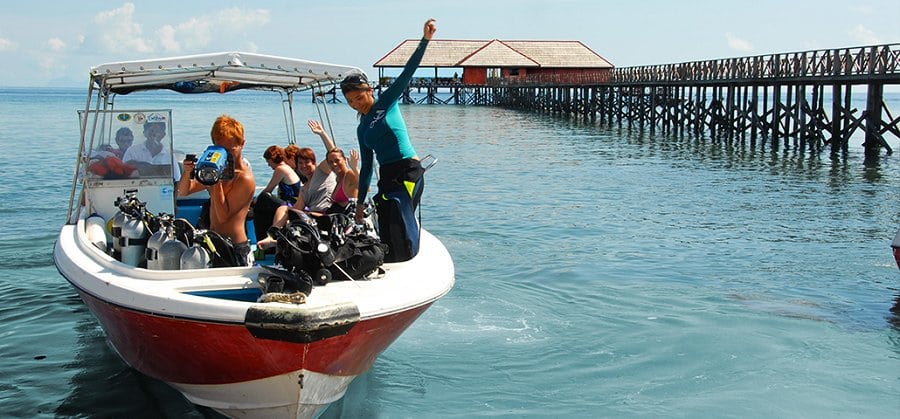 Borneo Divers Mabul Resort, Mabul Island, Sabah, Malaysia