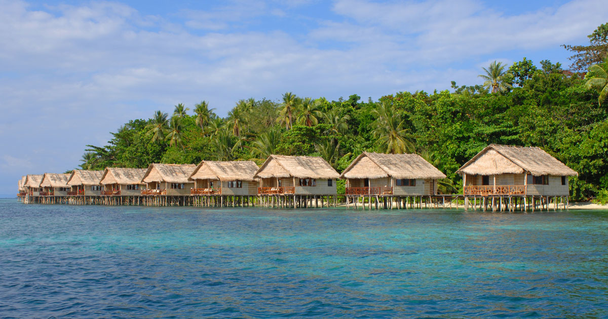 Gangga Divers at Papua Paradise Eco Resort Birie Island Raja Ampat